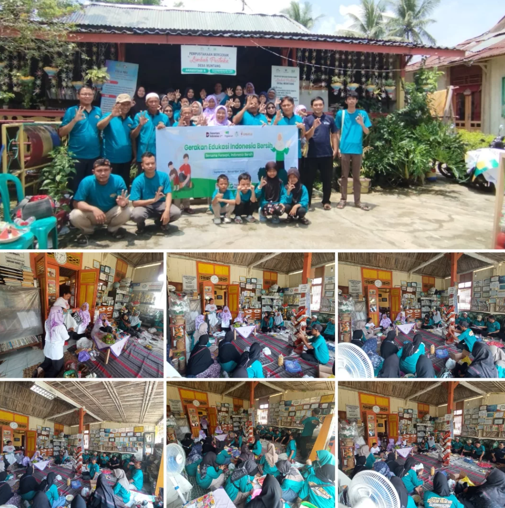 "Mengemaskan Sampah", Kelompok Masyarakat Desa Rakit Banjarnegara Kunjungi Limbah Pustaka