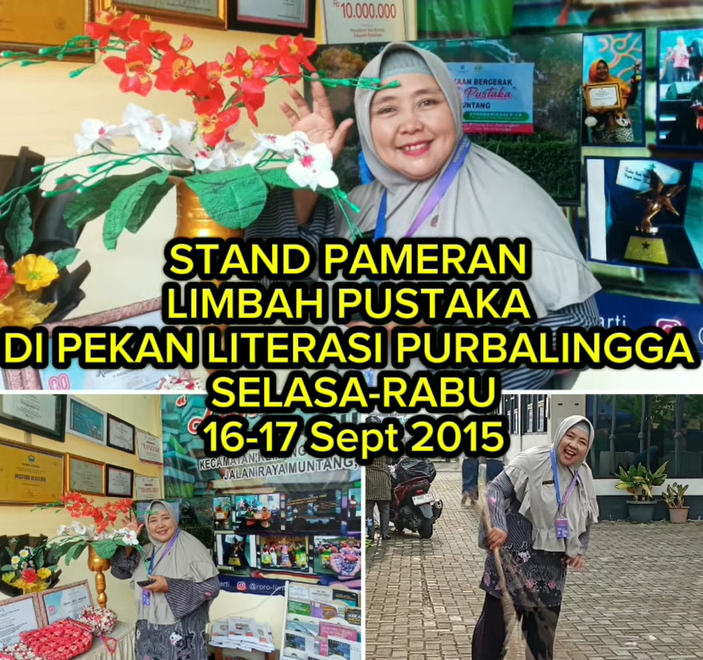 Pamerkan Kerajinan Daur Ulang Hingga Buku AR, Stand Limbah Pustaka Ramaikan Pekan Literasi Purbalingga