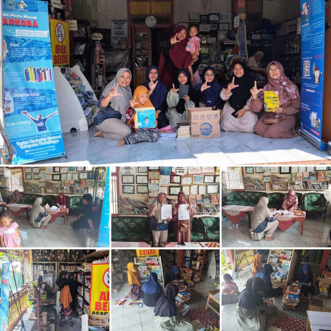 Kerja Keras Berbuah Prestasi: Raden Roro Hendarti, Sosok di Balik Limbah Pustaka, Dianugerahi Nugra Jasa Dharma Pustaloka