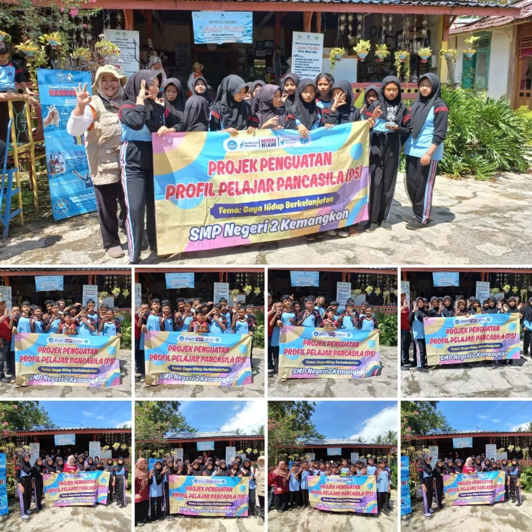 Sampah Bermanfaat, Siswa Cerdas: SMP N 2 Kemangkon Wujudkan Projek Profil Pelajar Pancasila (P5) Berbasis Lingkungan di Limbah Pustaka