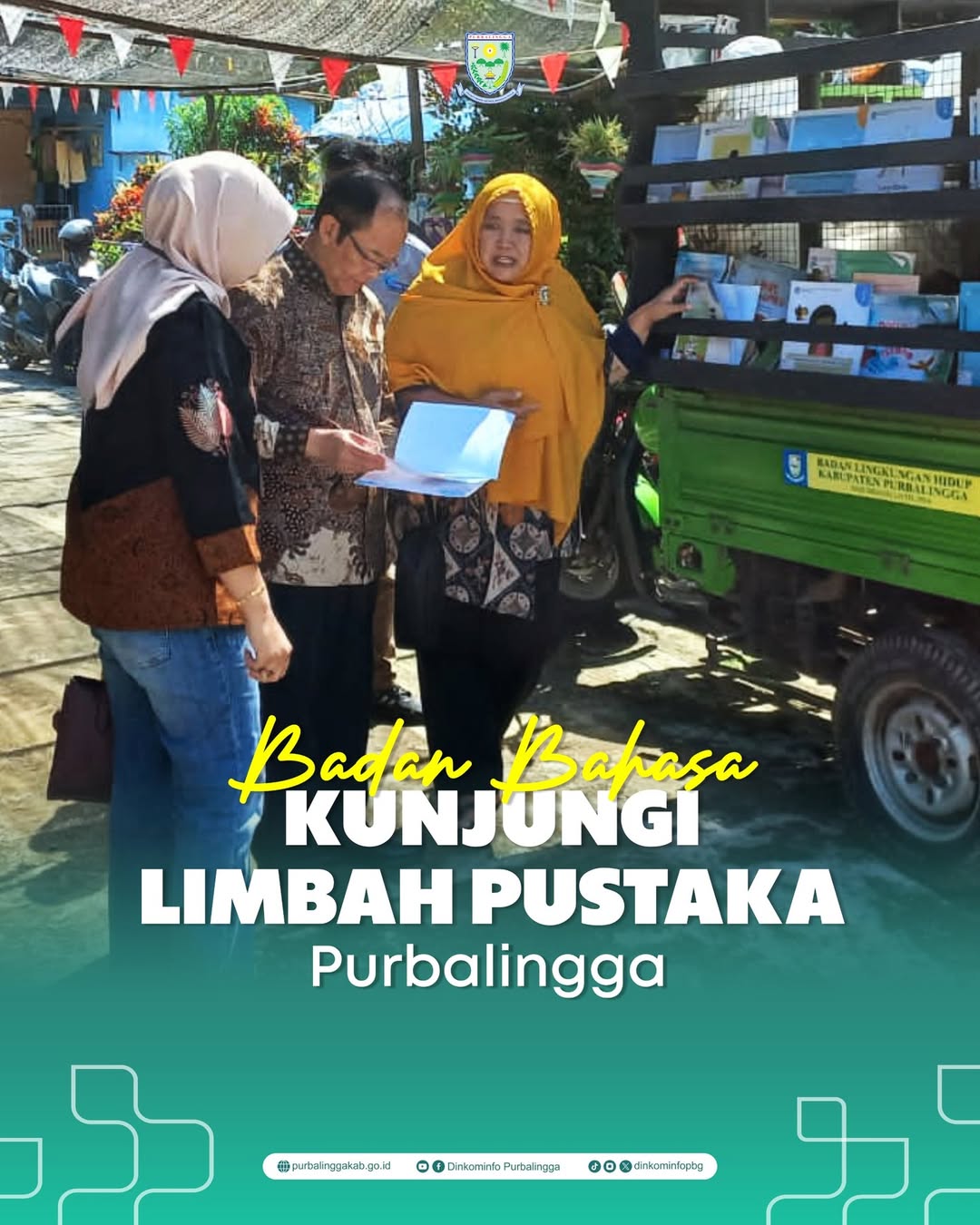 Disentuh Pusat Kebijakan: Kepala Badan Bahasa RI Hafidz Muksin Kunjungi Limbah Pustaka, Siap Bawa Pulang Bantuan 50 Juta Rupiah!