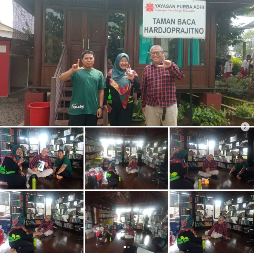 Membangun Sinergi Literasi di Taman Baca Hardjoprajitno