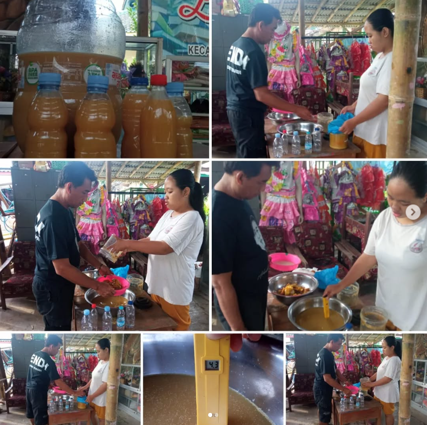 Giat Pagi Limbah Pustaka: Panen Eco Enzyme dan Pengangkutan Sampah Kemasan